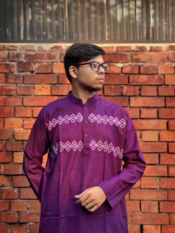 Block Printed panjabi